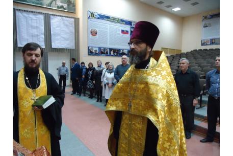 Молебен перед началом осеннего призыва на срочную воинскую службу